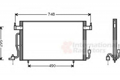 VAN WEZEL 09005141 -  Конденсатор, кондиционер